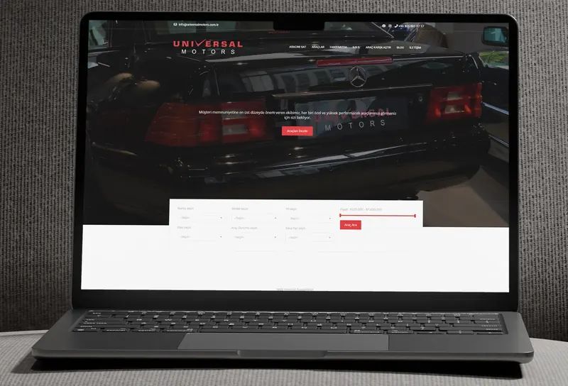 Universal Motors web sitesi